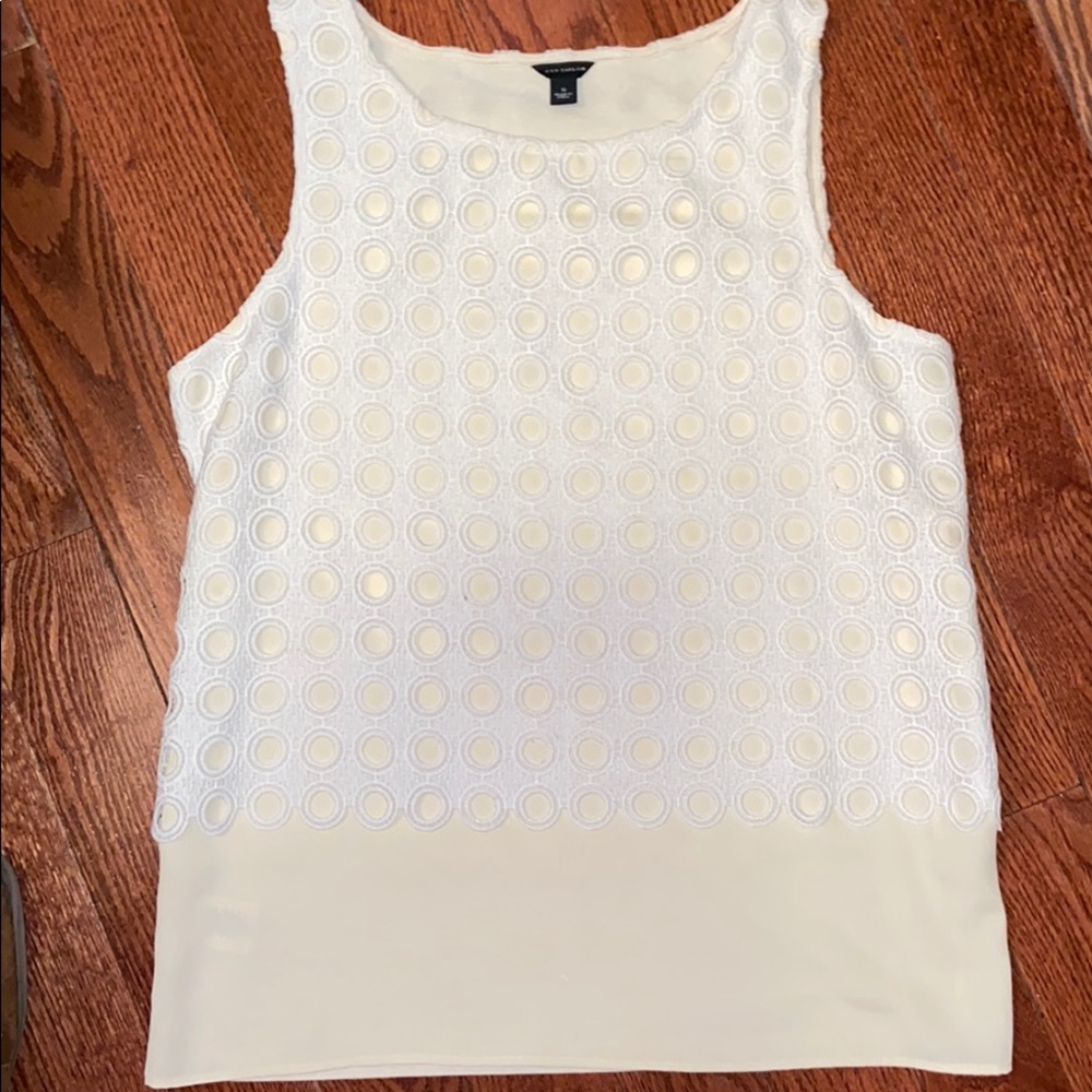 Ann Taylor 2 Layer Top